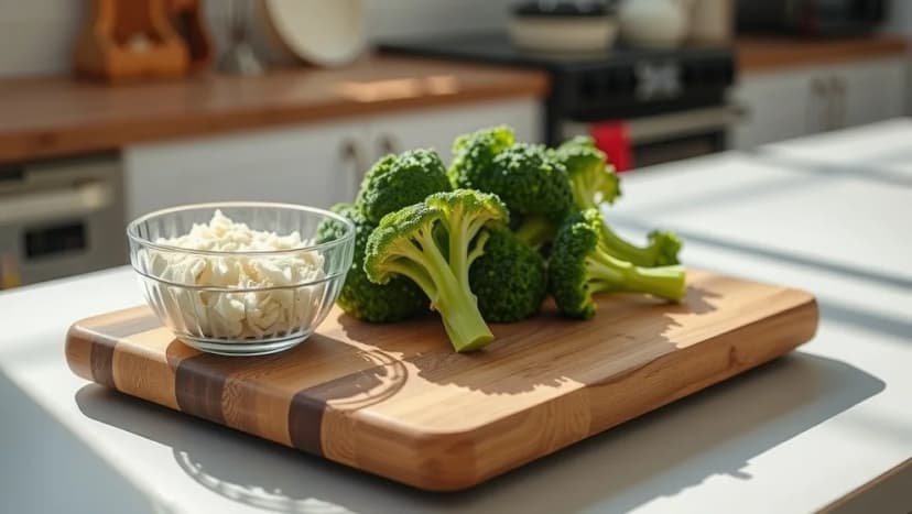 Broccoli i ugn med parmesan så blir det gott