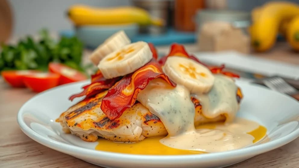 Flygande Jakob med grillad kyckling hemma