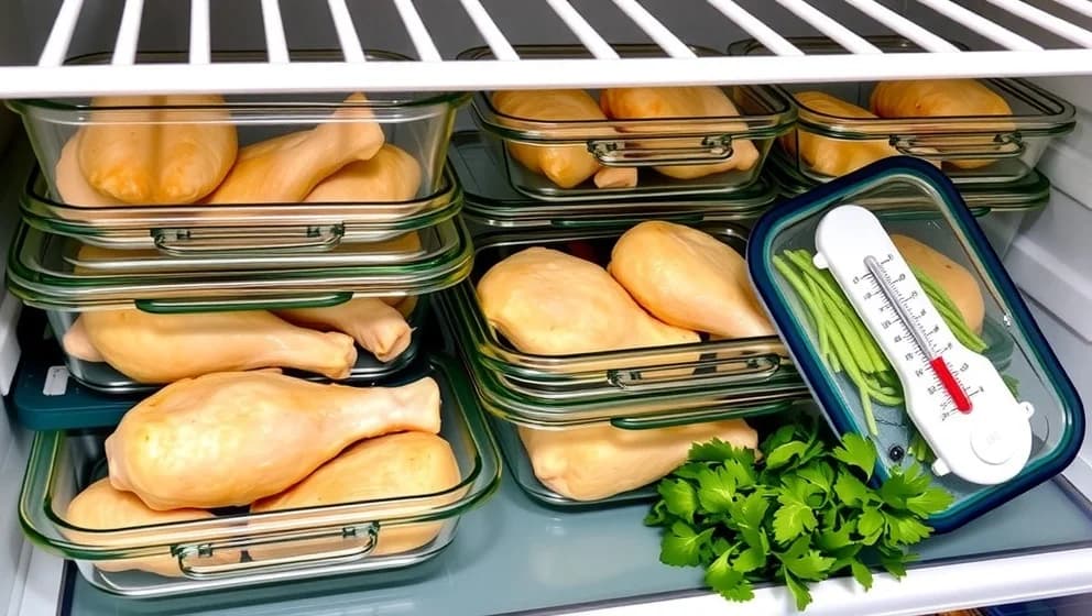 Hur länge håller tillagad kyckling i kylen