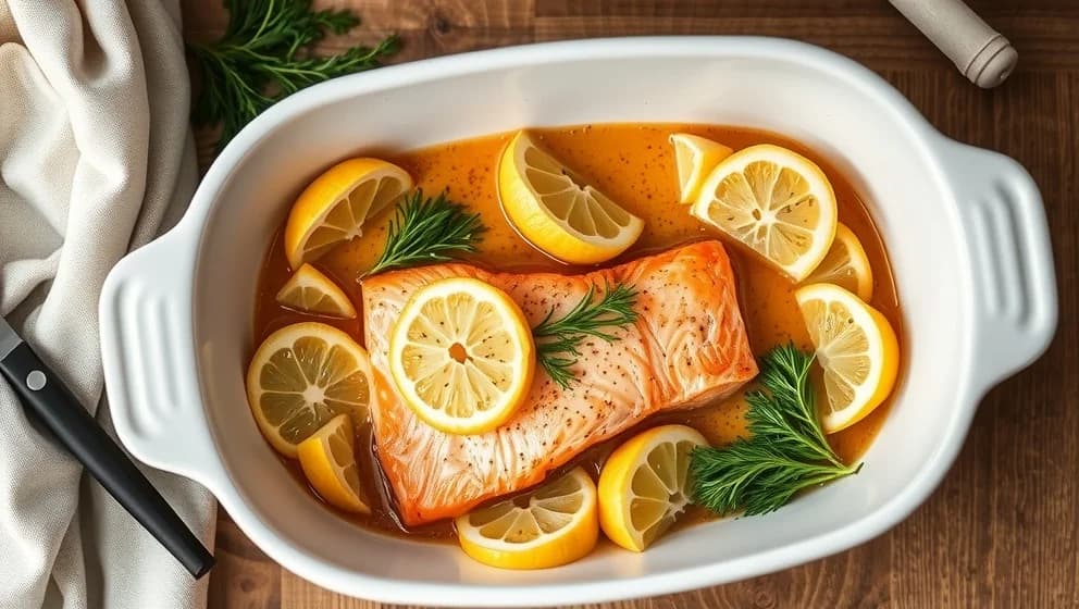 Inkokt lax i ugn blir saftig och god