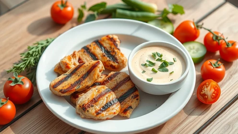 Kall sås till kyckling som smakar gott