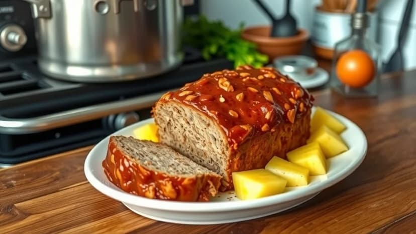 Kassler i ugn med ananas hemma