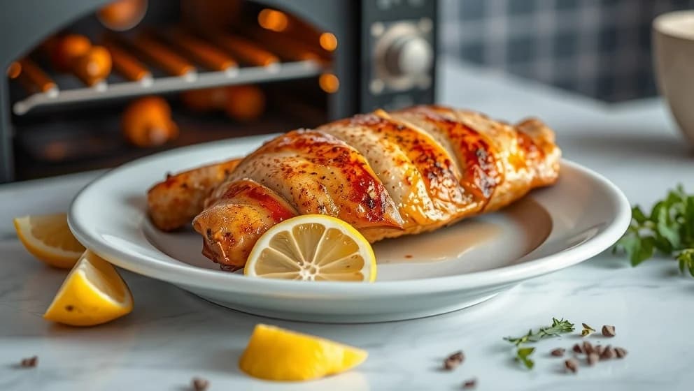 Kycklingfilé i ugn på 200 grader