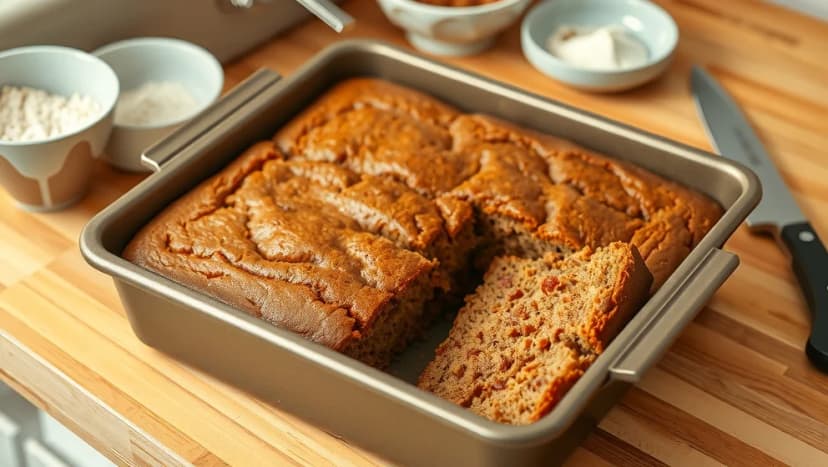 Mjuk pepparkaka i långpanna