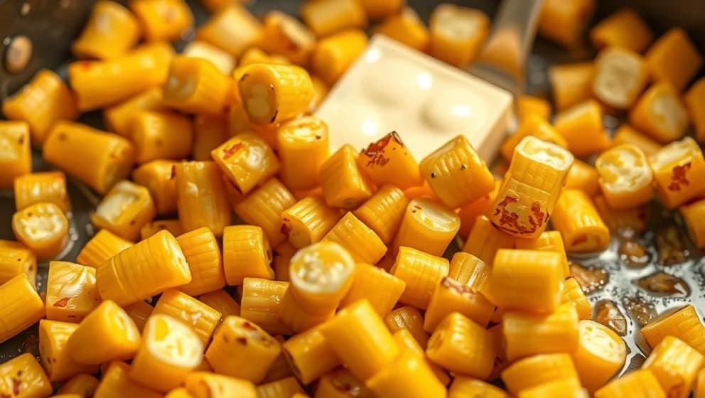 Rosta majs i stekpanna så blir det perfekt