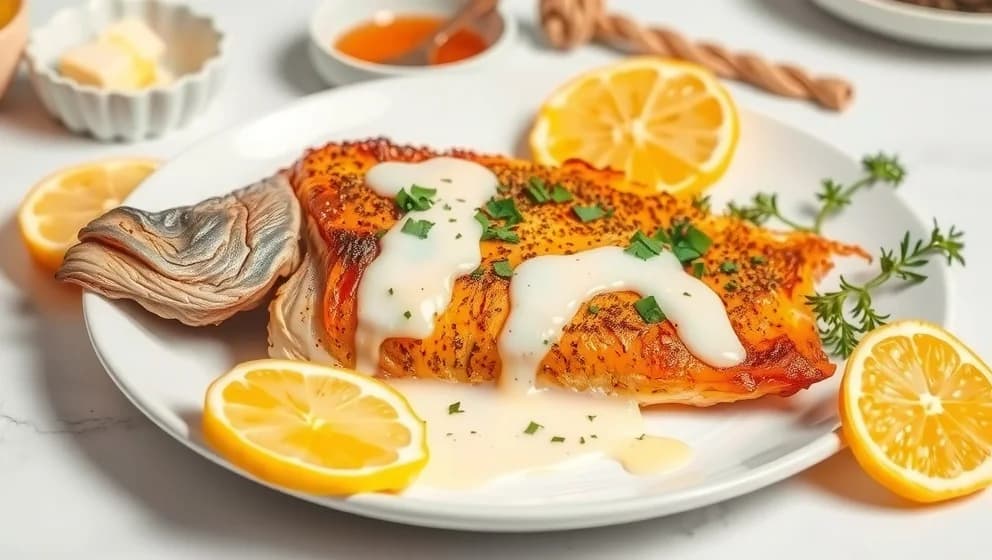 Vilken sås passar bäst till röding i ugn