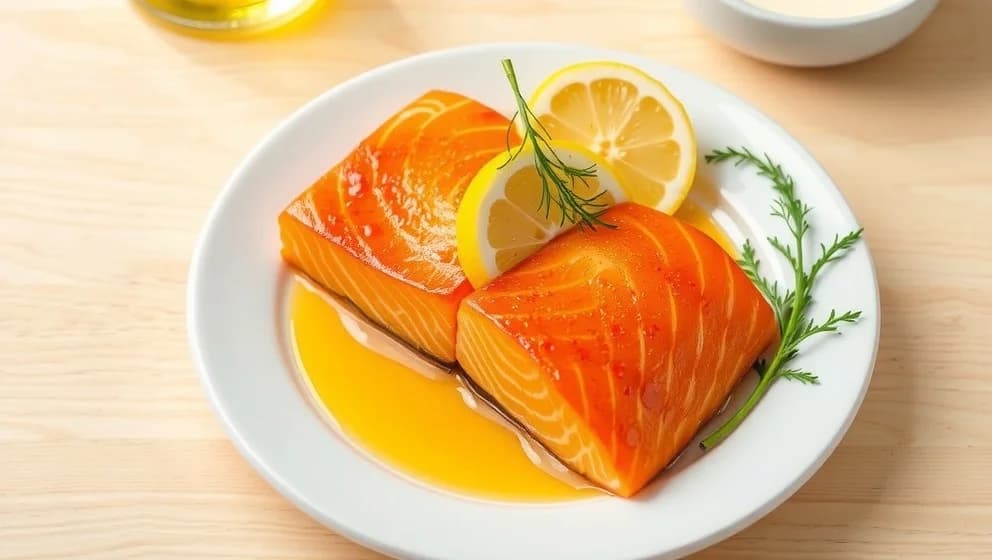 Supergod sås till varmrökt lax hemma