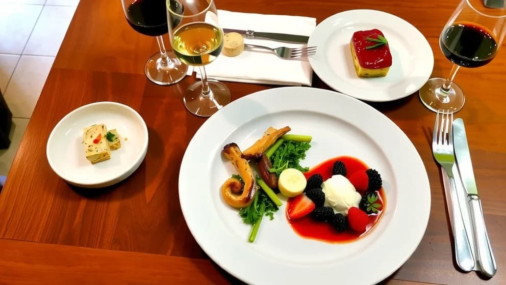 Trerätters meny allt om mat