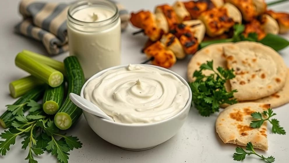 Tzatziki på crème fraîche själv hemma